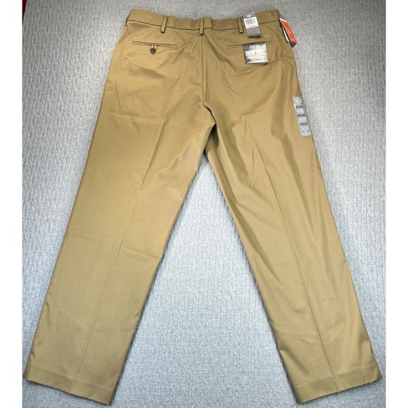 Dockers Signature Khaki Pants Mens 40x32 new with tags Straight Fit Flat‎ Front - Picture 1 of 16